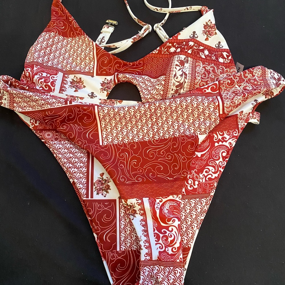 red paisley? bikini